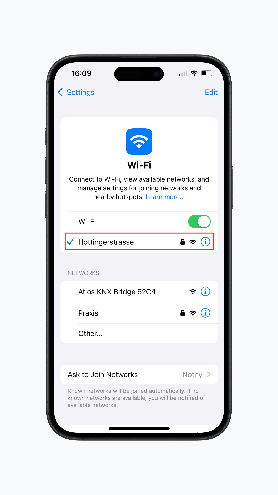 Schritt 1: Mit dem Atios-SmartCore-Wi-Fi verbinden