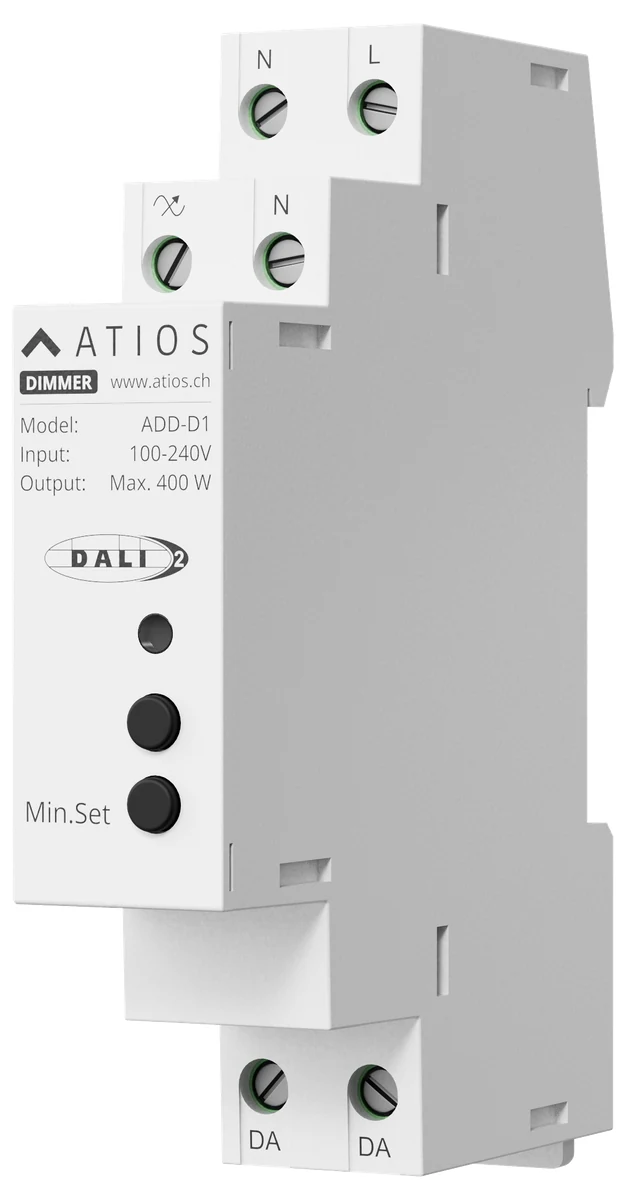 Atios DALI AC Dimmer DIN