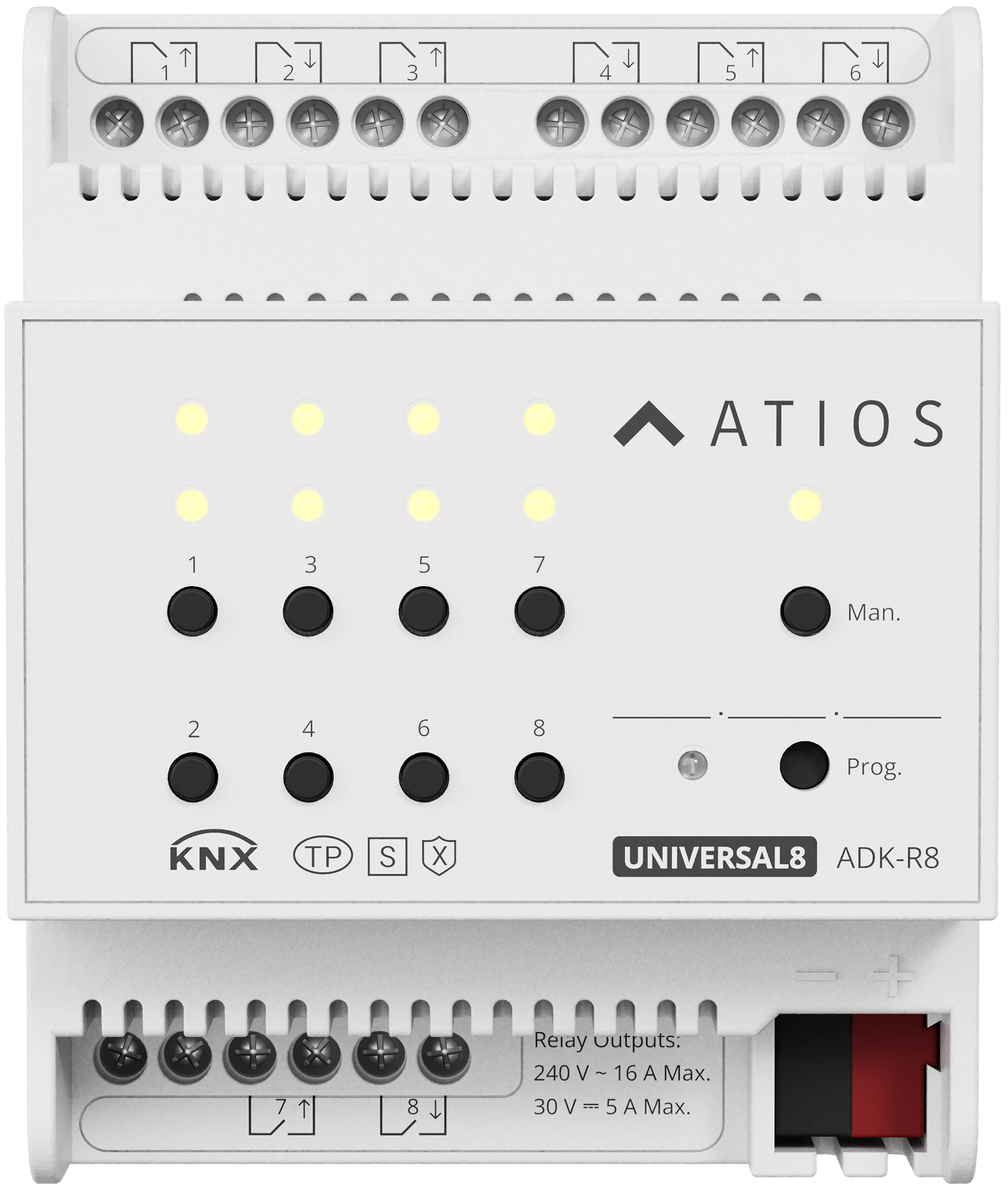 Atios KNX Universal8 ADK-R8 Datenblatt