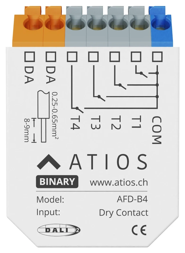 Atios DALI-2 Button Coupler