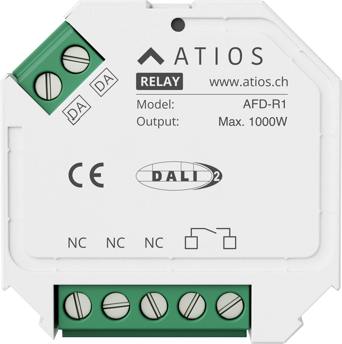 Atios DALI-2 Relay Module AFD-R1 Datenblatt