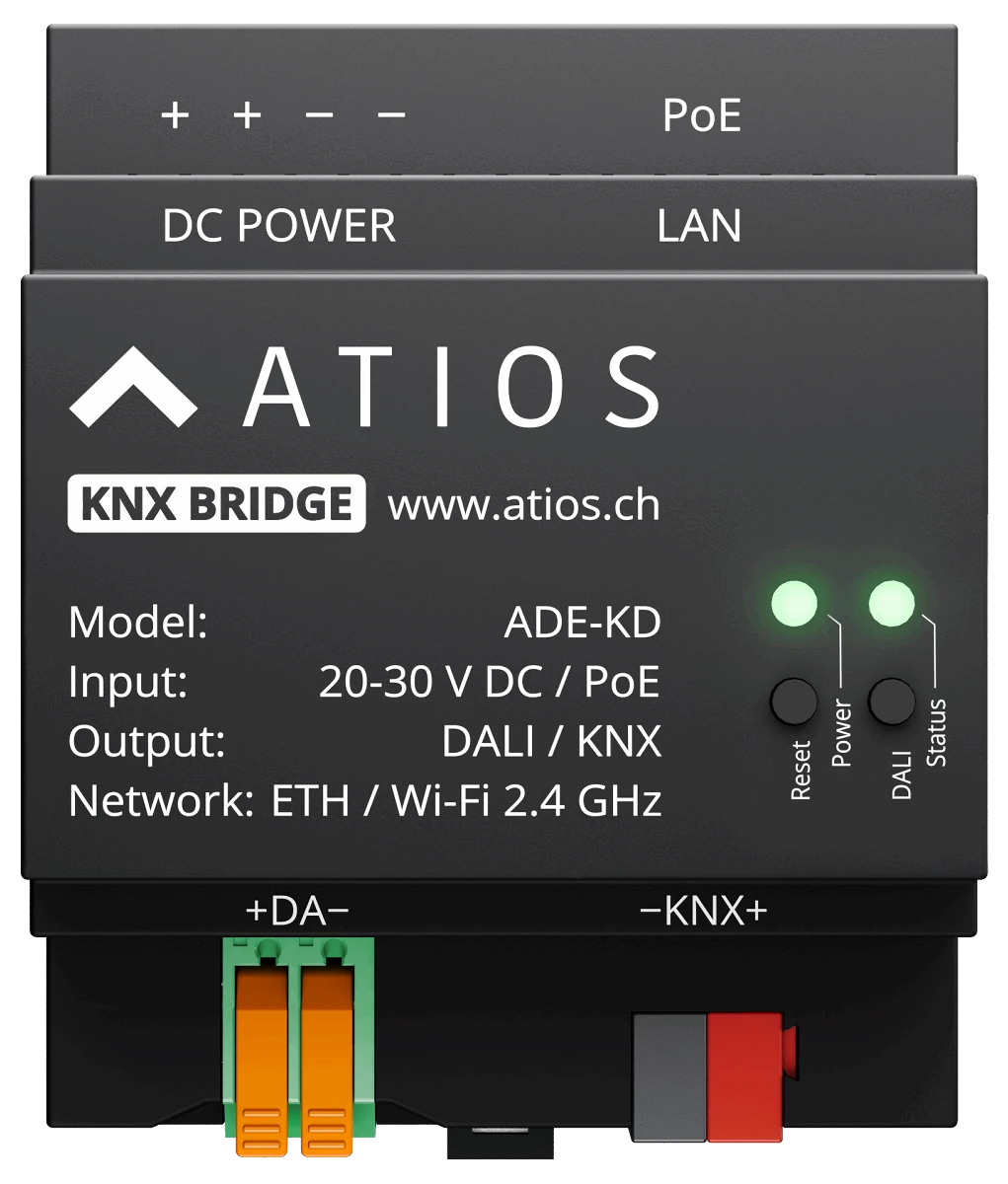 Atios KNX Bridge ADE-KD-1.1 数据表